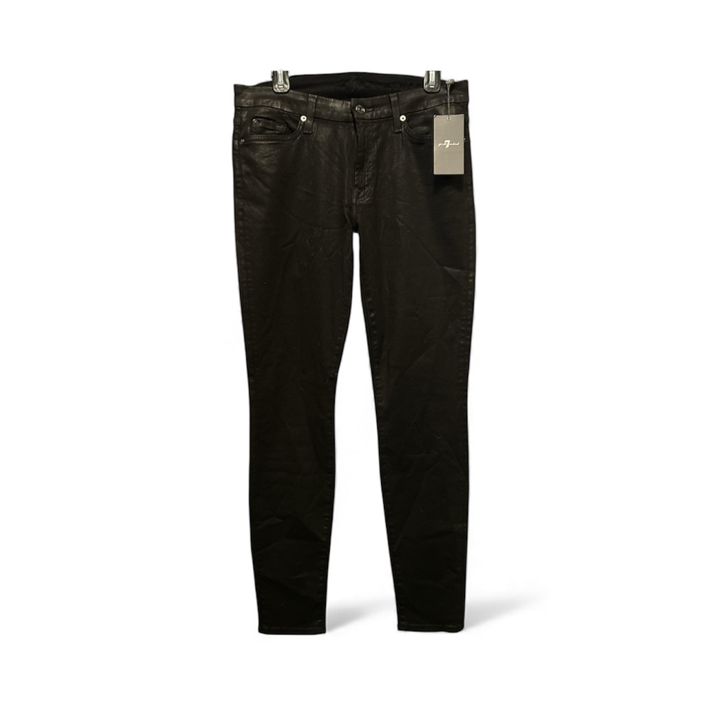 7 for all mankind coated jeans sz 32